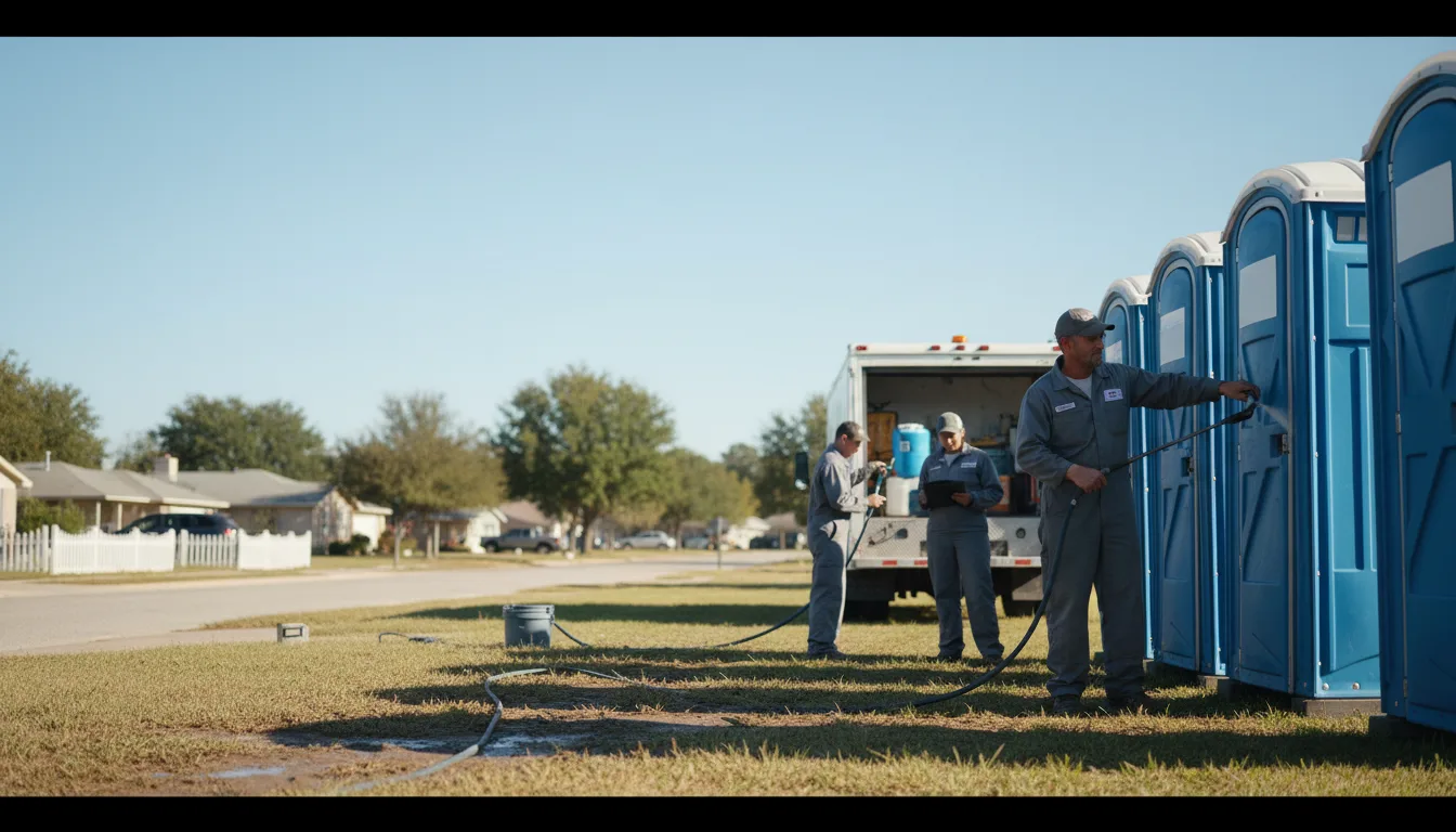 Long-Term Portable Toilet Rental in Summerfield, TX near me